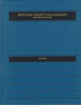 Hardcover Software Project Management: Readings and Cases Book