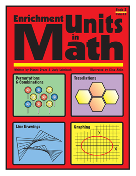 Paperback Enrichment Units in Math Book 2 Book