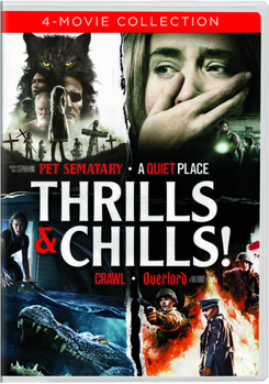 DVD Thrills & Chills: 4 Movie Collection Book