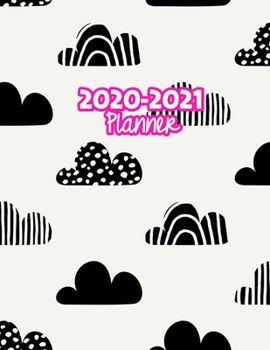 2020-2021 Planner: Two Year Calendar Organizer and Goal Journal | January 2020 - December 2021 Daily, Weekly and Monthly Planner Book with Back Sticker Expression Wall for 2 Years | Design Code 339953