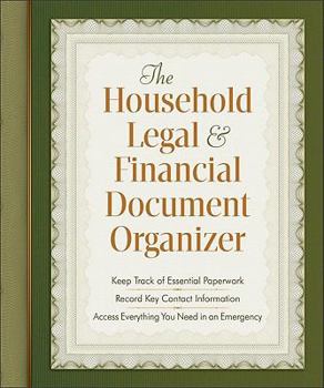 Spiral-bound The Household Legal and Financial Document Organizer Book