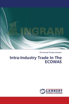Paperback Intra-Industry Trade In The ECOWAS Book