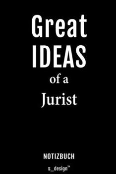 Notizbuch für Juristen / Jurist / Juristin: Originelle Geschenk-Idee [120 Seiten liniertes blanko Papier] (German Edition)