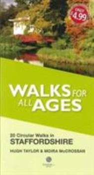 Paperback Walks for All Ages Staffordshire Book