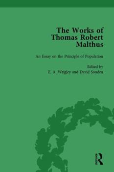 Hardcover The Works of Thomas Robert Malthus Vol 3 Book