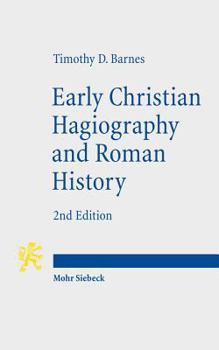 Paperback Early Christian Hagiography and Roman History Book