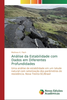 Paperback Análise da Estabilidade com Dados em Diferentes Profundidades [Portuguese] Book