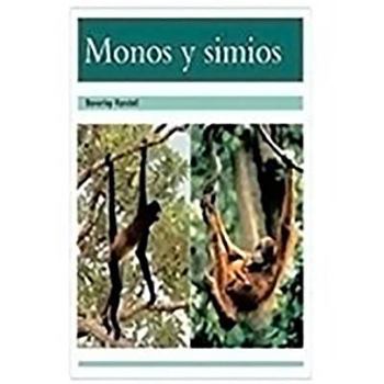 Paperback Monos Y Simios (Monkeys and Apes): Individual Student Edition Turquesa (Turquoise) [Spanish] Book