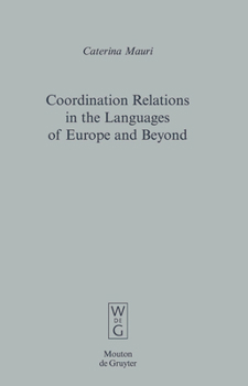 Hardcover Coordination Relations in the Languages of Europe and Beyond Book