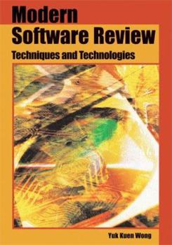 Paperback Modern Software Review: Techniques and Technologies Book