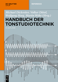 Hardcover Handbuch Der Tonstudiotechnik [German] Book