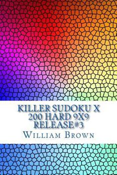 Paperback Killer Sudoku X - 200 HARD 9x9 release#3 Book