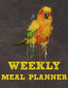 Paperback Weekly Meal Planner: 8.5x11 Inches Menu Food Planner - 52 Week Meal Prep Book - Weekly Food Planner & Grocery Shopping List Notebook For Su Book