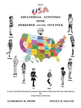 Paperback Fun USA Educational Activities with Herkimer and the Stat Pack Book