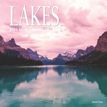 Paperback Lakes: 2021 Mini Wall Calendar Book