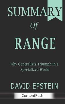 Paperback Summary of Range David Epstein - Why Generalists Triumph in a Specialized World Book