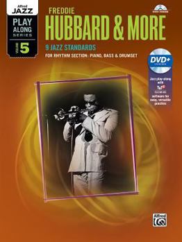 Paperback Alfred Jazz Play-Along -- Freddie Hubbard & More, Vol 5: Rhythm Section (Piano, Bass, Drum Set), Book & DVD Book