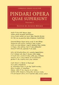 Paperback Pindari Opera Quae Supersunt [Greek] Book