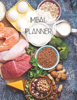 Meal Planner: Track and plan your food weekly, contains shopping list
