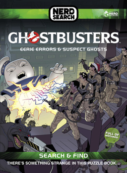 Hardcover Ghostbusters Nerd Search: Eerie Errors and Suspect Ghosts Book