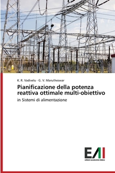 Paperback Pianificazione della potenza reattiva ottimale multi-obiettivo [Italian] Book