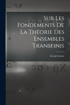 Paperback Sur Les Fondements De La Théorie Des Ensembles Transfinis [French] Book