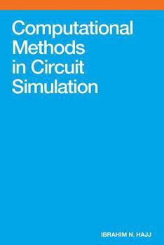 Paperback Computational Methods in Circuit Simulation Book