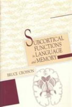 Hardcover Subcortical Functions in Language and Memory Book