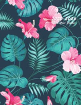 Paperback 2020-2024 Five Year Planner: 60-Month Schedule Organizer 8.5 x 11 with Floral Cover (Volume 5) Book