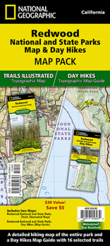 Loose Leaf Redwood Day Hikes & National and State Parks [Map Pack Bundle] Book