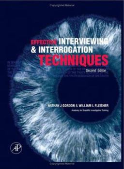 Hardcover Effective Interviewing and Interrogation Techniques Book