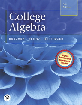 Hardcover College Algebra Book