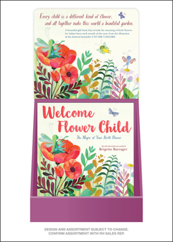 Hardcover Welcome, Flower Child 6-Copy Counter Display Book