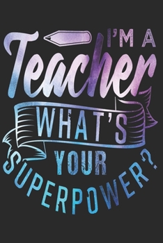 Paperback Teacher: Teacher Notebook The perfect gift idea for teachers and educators. The paperback has 120 white pages with dot matrix t Book