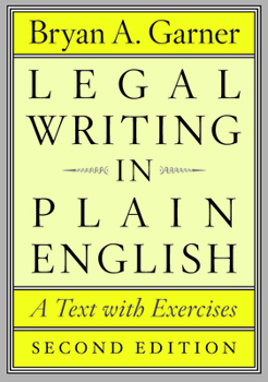 Paperback Legal Writing in Plain English: A Text with Exercises Book