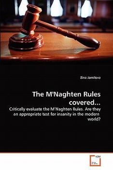 Paperback The M'Naghten Rules covered... Book