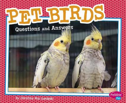 Paperback Pet Birds: Questions and Answers Book