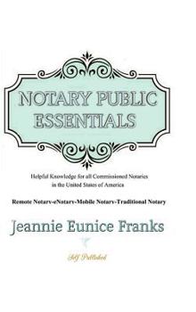 Hardcover Notary Public Essentials Book