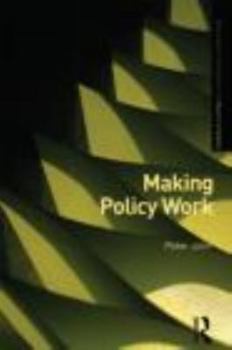 Paperback Making Policy Work Book