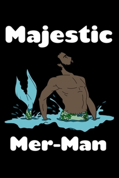 Paperback Majestic Mer Man: Personal Expense Tracker Book