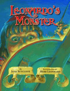 Hardcover Leonardo's Monster Book