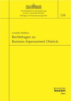 Paperback Rechtsfragen Zu Business Improvement Districts [German] Book