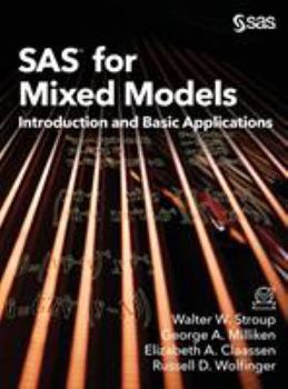 Hardcover SAS for Mixed Models: Introduction and Basic Applications Book