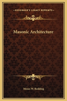 Hardcover Masonic Architecture Book