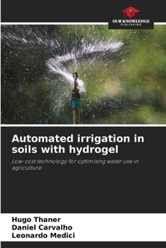 Paperback Automated irrigation in soils with hydrogel Book