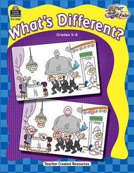 Paperback Start to Finish: What's Different? Grd 5-6 Book