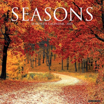 Calendar Seasons 2025 12 X 12 Wall Calendar Book