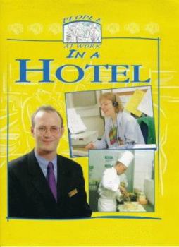 Hardcover People at Work in a Hotel Book