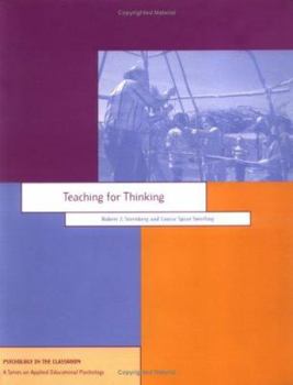 Paperback Teaching for Thinking Book