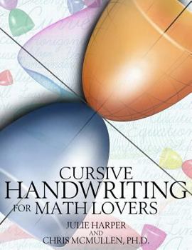 Paperback Cursive Handwriting for Math Lovers Book